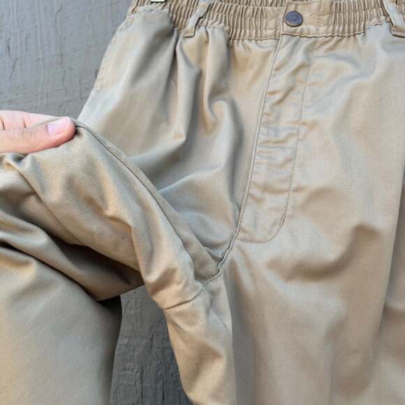 Vintage Haband Ice House Flannel Lined Slacks - Picture 3 of 6